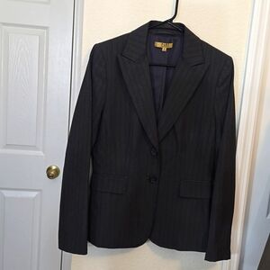 Alex Marie dark Gray blazer jacket size 8